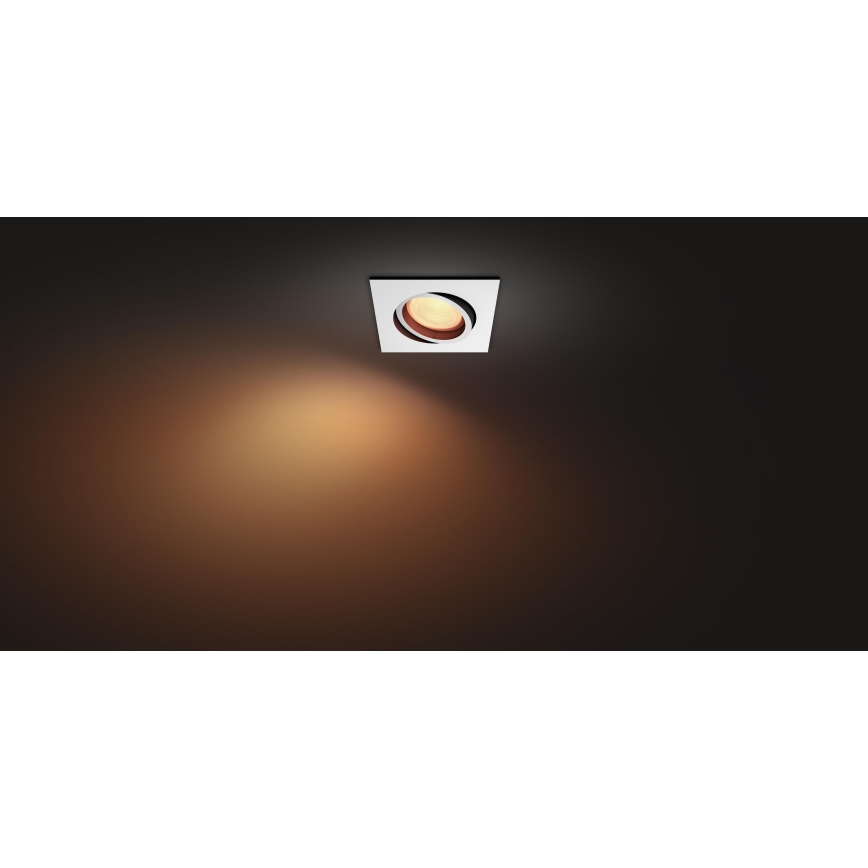 Philips 50551/31/P7 - LED RGB Oprawa wpuszczana HUE CENTURA 1xGU10/5,7W/230/24
