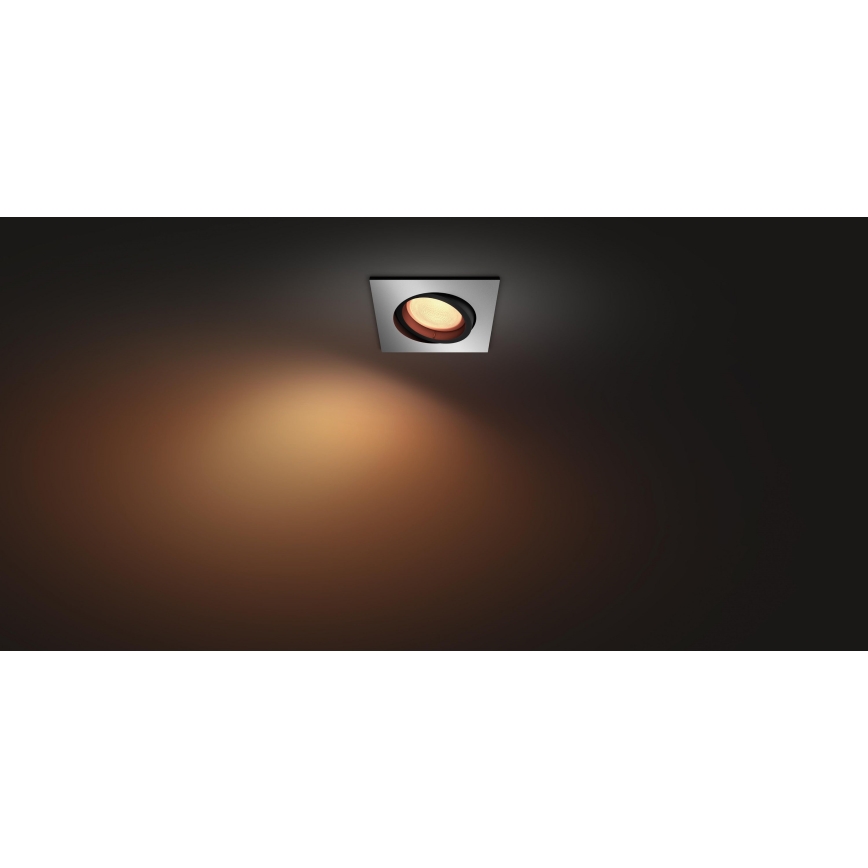 Philips 50551/48/P7 - LED RGB Oprawa wpuszczana HUE CENTURA 1xGU10/5,7W/230/24