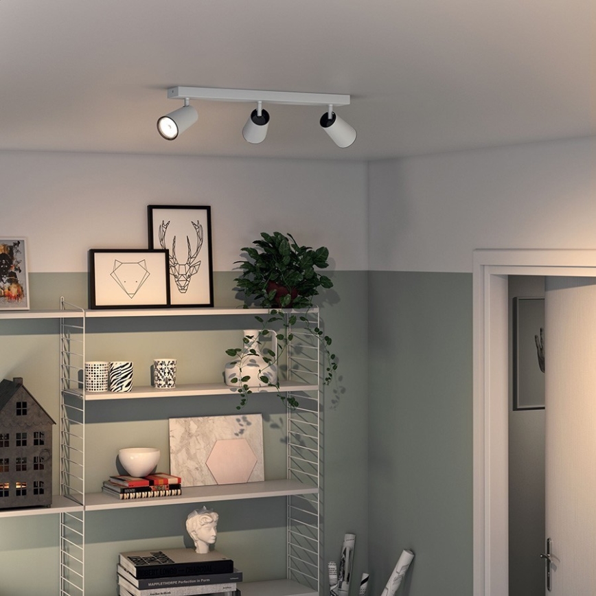 Philips 50573/31/PN - Reflektor punktowy MYLIVING PAISLEY 3xGU10/10W/230V
