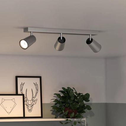Philips 50573/48/PN - Reflektor punktowy MYLIVING PAISLEY 3xGU10/10W/230V