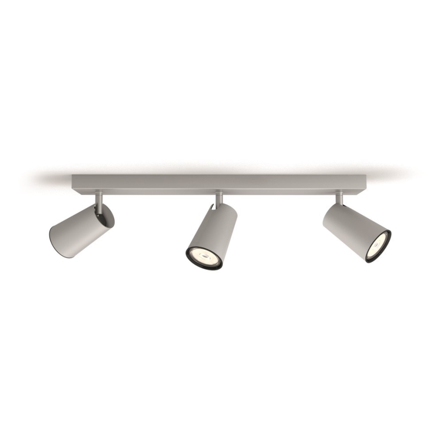 Philips 50573/48/PN - Reflektor punktowy MYLIVING PAISLEY 3xGU10/10W/230V