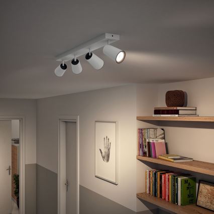 Philips 50574/31/PN - Reflektor punktowy MYLIVING PAISLEY 4xGU10/10W/230V