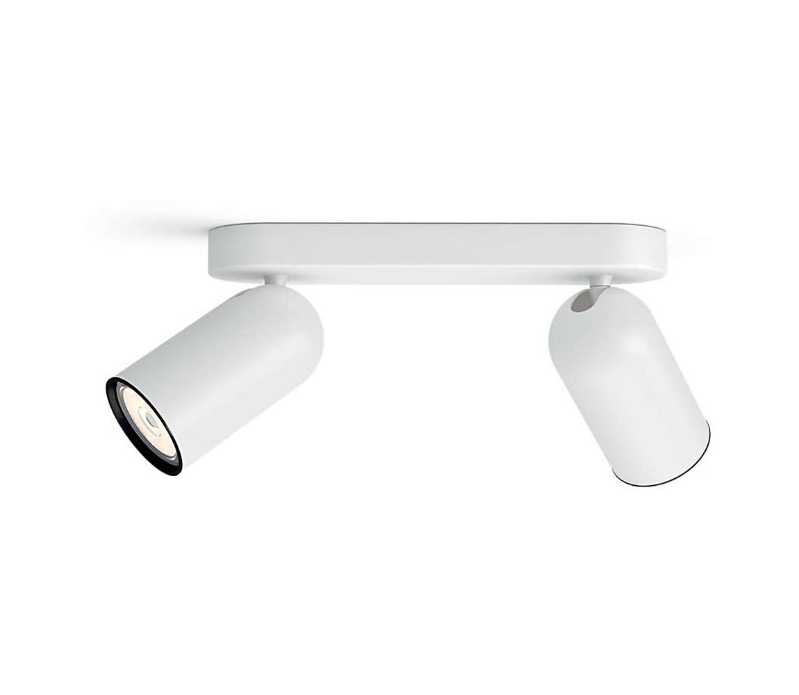 Philips 50582/31/PN - Oświetlenie punktowe MYLIVING PONGEE 2xGU10/5,5W/230V