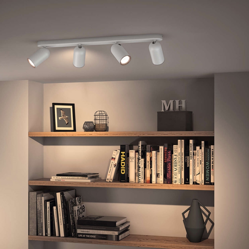 Philips 50584/31/PN - Reflektor punktowy MYLIVING PONGEE 4xGU10/10W/230V