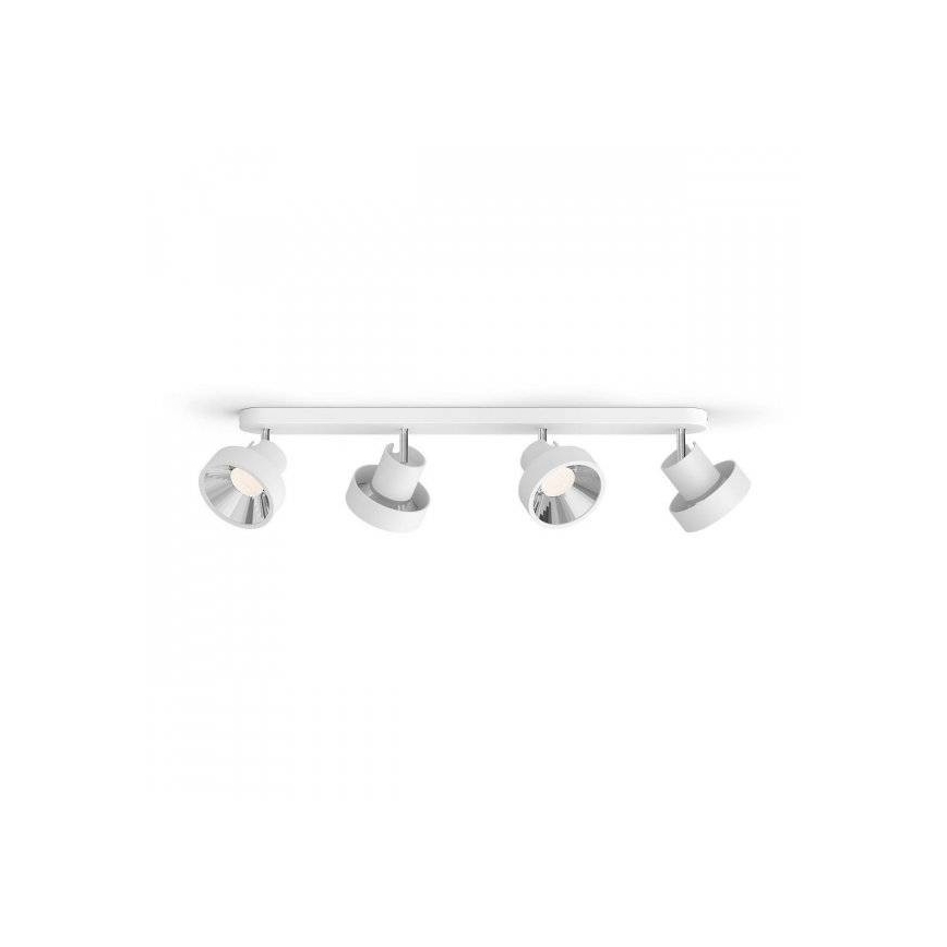 Philips 50604/31/P0 - LED Oświetlenie punktowe BUKKO 4xLED/4,3W/230V