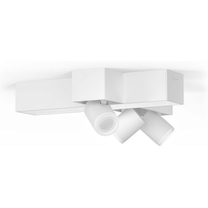 Philips - LED RGBW Regulowane punktowe oświetlenie LED/25W/230V + 3xGU10/5,7W