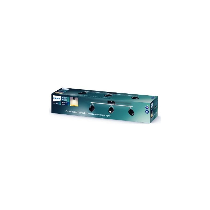 Philips - LED Oświetlenie punktowe 3xLED/4,5W/230V