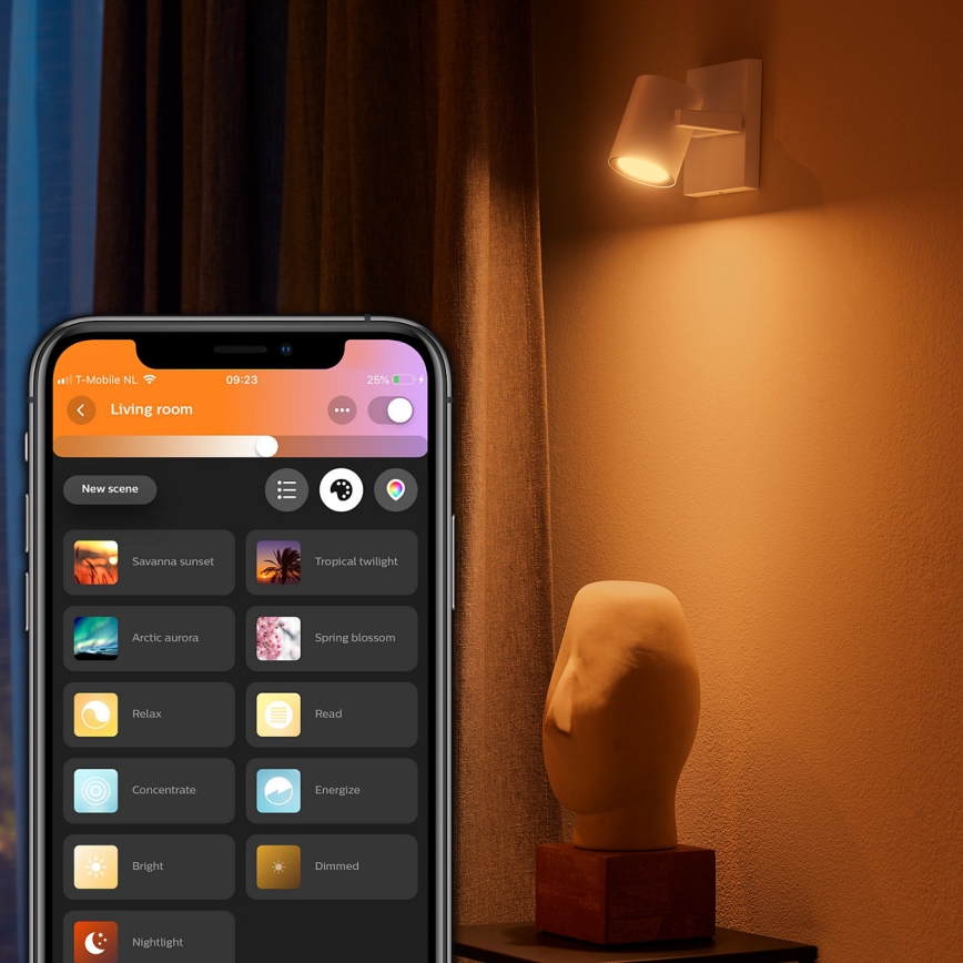 Philips 50621/31/P7 - LED Oświetlenie punktowe HUE ARGENA 1xGU10/5,7W/230V