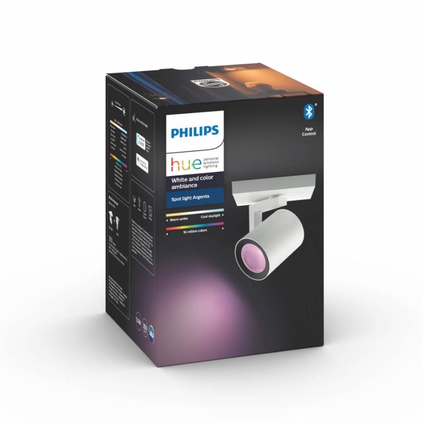 Philips 50621/31/P7 - LED Oświetlenie punktowe HUE ARGENA 1xGU10/5,7W/230V