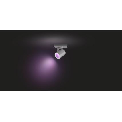 Philips 50621/48/P7 - LED RGB Oświetlenie punktowe HUE ARGENA 1xGU10/5,7W/230V