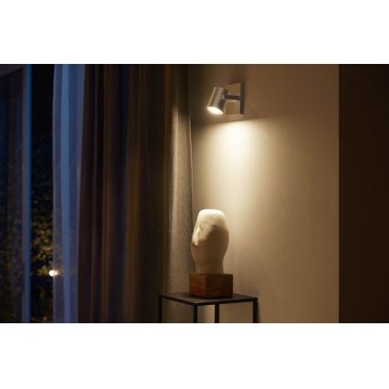Philips 50621/48/P7 - LED RGB Oświetlenie punktowe HUE ARGENA 1xGU10/5,7W/230V