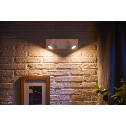 Philips 50622/31/P7 - LED Oświetlenie punktowe HUE ARGENA 2xGU10/5,7W/230V