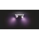 Philips - LED RGBW Ściemnialne oświetlenie punktowe Hue ARGENA 2xGU10/5,7W/230V