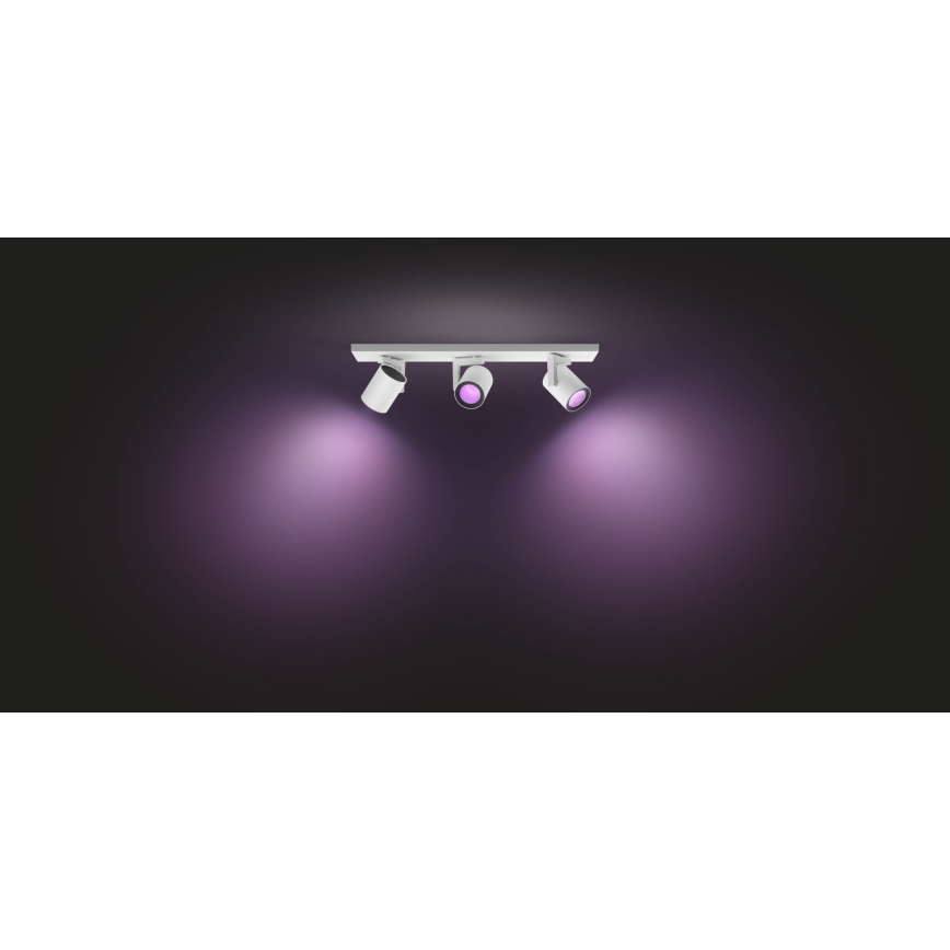 Philips 50623/31/P7 - LED Oświetlenie punktowe HUE ARGENA 3xGU10/5,7W/230V