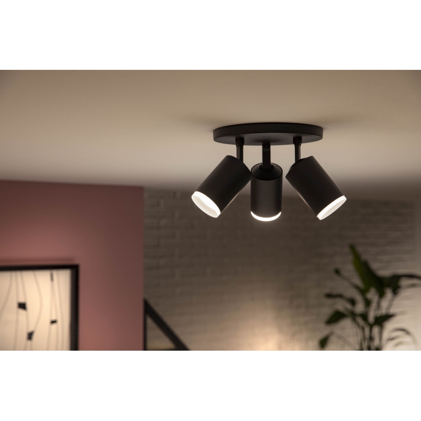 Philips 50633/30/P7 - LED Oświetlenie punktowe HUE FUGATO 3xGU10/5,7W/230V