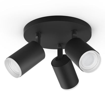 Philips 50633/30/P7 - LED Oświetlenie punktowe HUE FUGATO 3xGU10/5,7W/230V