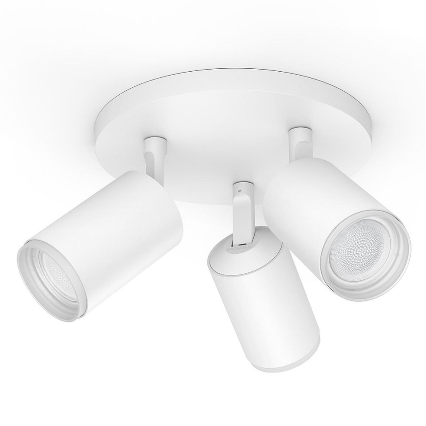 Philips 50633/31/P7 - LED Oświetlenie punktowe HUE FUGATO 3xGU10/5,7W/230V