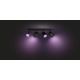 Philips - LED RGBW Ściemnialne oświetlenie punktowe Hue FUGATO 4xGU10/5,7W/230V