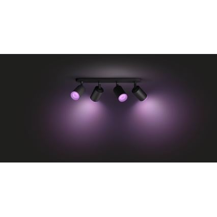 Philips 50634/30/P7 - LED Oświetlenie punktowe HUE FUGATO 4xGU10/5,7W/230V