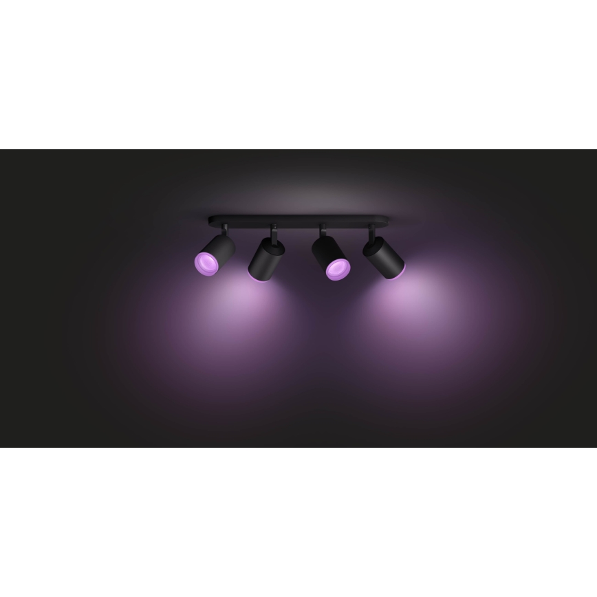 Philips 50634/30/P7 - LED Oświetlenie punktowe HUE FUGATO 4xGU10/5,7W/230V