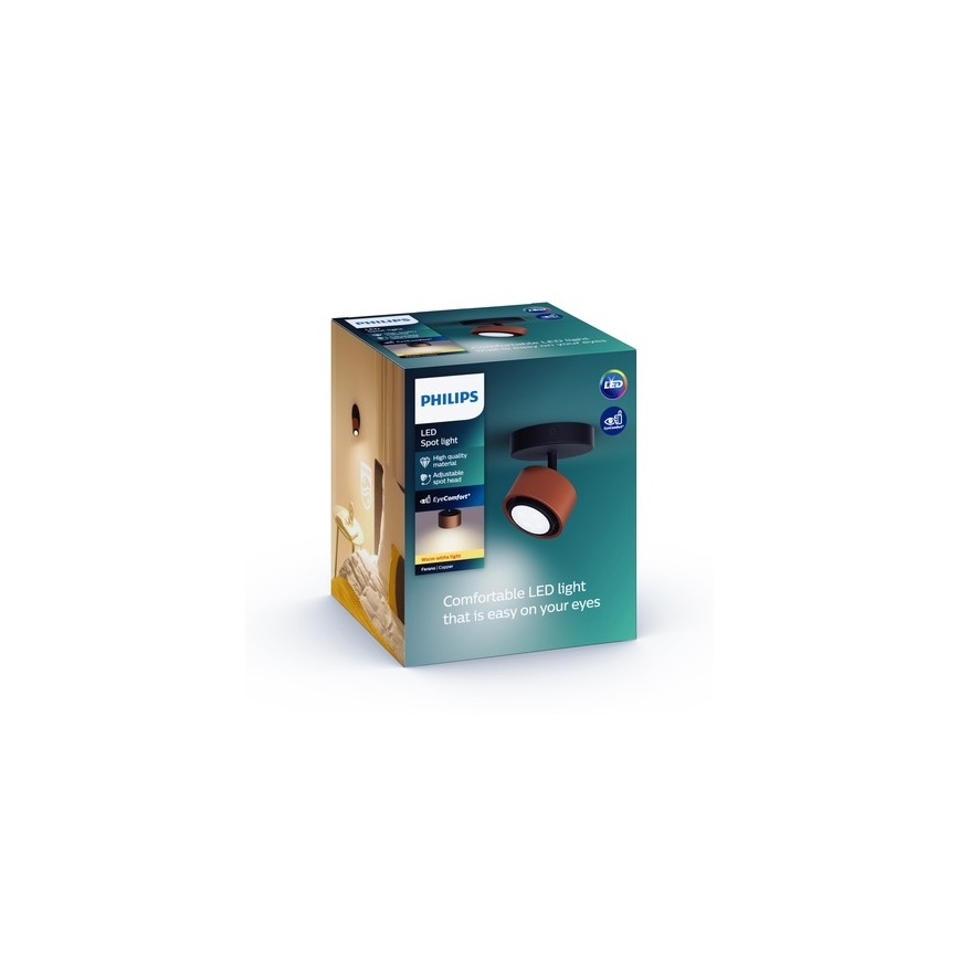 Philips 50651/05/P0 - LED Oświetlenie punktowe FERANO LED/4,3W/230V
