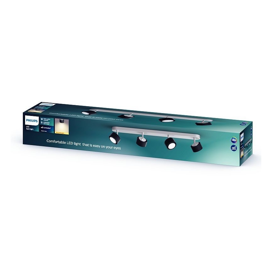 Philips 50654/30/P0 - LED Oświetlenie punktowe FERANO 4xLED/4,3W/230V