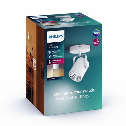 Philips - Oprawa punktowa LED LED/4,3W/230V 2200/2500/2700K