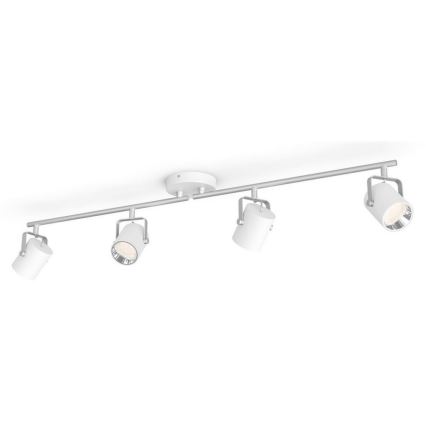 Philips - LED Oświetlenie punktowe ściemnialne 4xLED/4.5W/230V