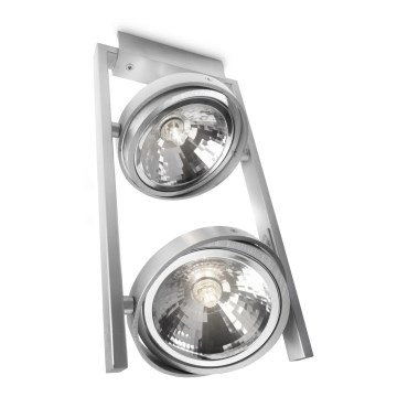 Philips 53062/48/10 - Lampa sufitowa MYLIVING FAST 2xG9/60W/230V