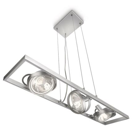 Philips Massive 53069/48/16 - Bodové svítidlo FUTURA 3xG9/42W/230V