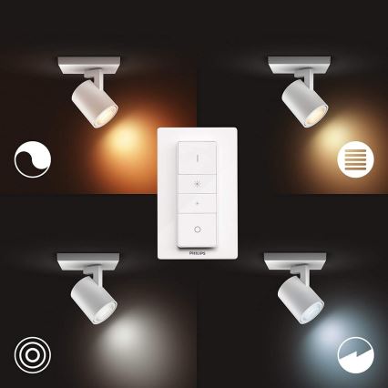 Philips - LED Oświetlenie ściemnialne Hue RUNNER 1xGU10/5W/230V + ZS