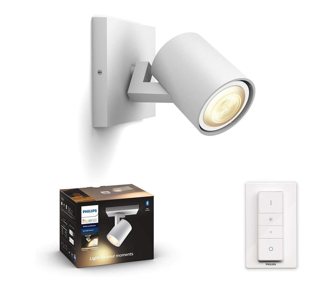 Philips 53090/31/P6 - LED ściemnialna lampa Hue RUNNER 1xGU10/5W/230V + DO