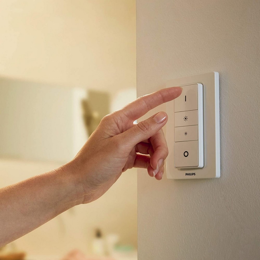 Philips - LED regulowane oświetlenie Hue RUNNER 2xGU10/5W/230V + pilot zdalnego sterowania
