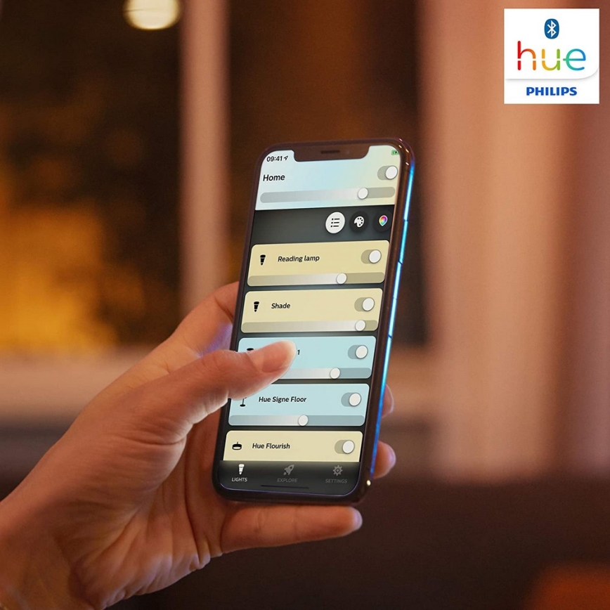 Philips - LED regulowane oświetlenie Hue RUNNER 2xGU10/5W/230V + pilot zdalnego sterowania