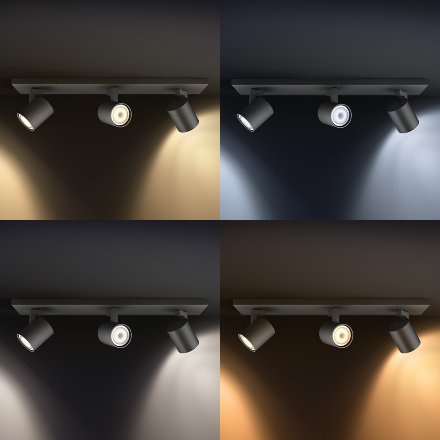 Philips 53093/30/P7 - LED Reflektor punktowy RUNNER HUE 3xGU10/5,5W/230V