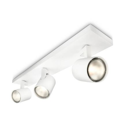 Philips - Oświetlenie punktowe MYLIVING RUNNER 3xGU10/20W/230V