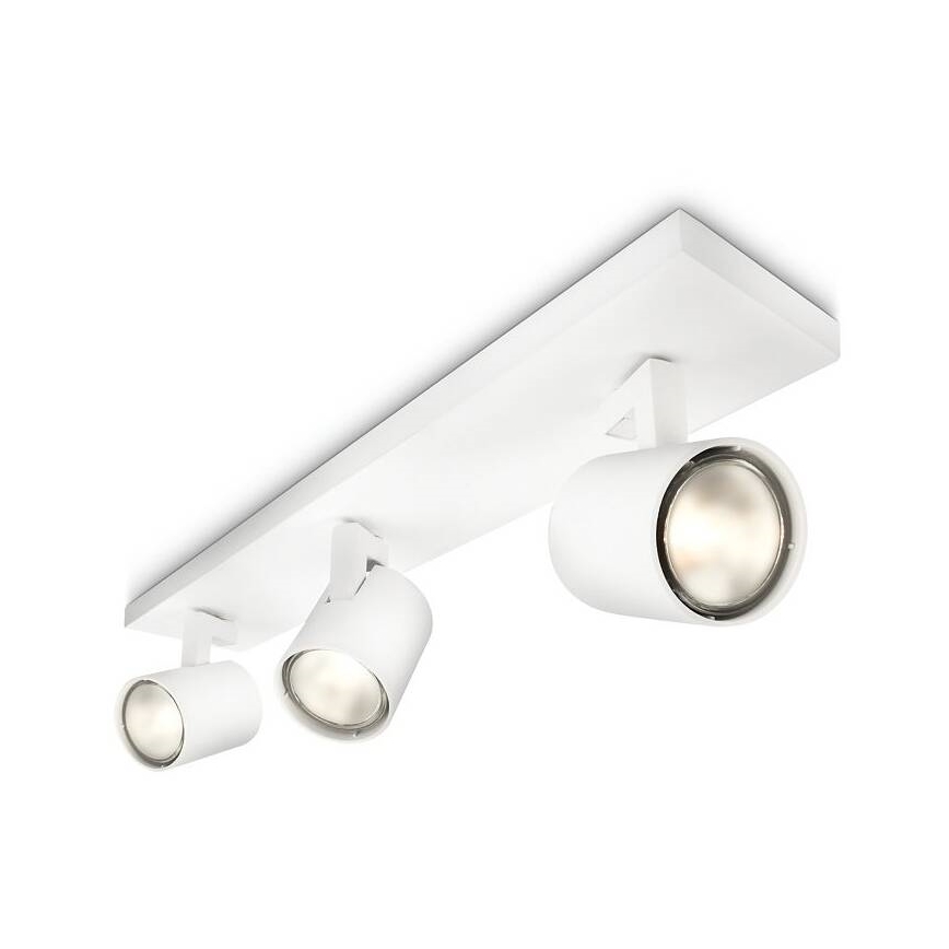 Philips - Oświetlenie punktowe MYLIVING RUNNER 3xGU10/20W/230V