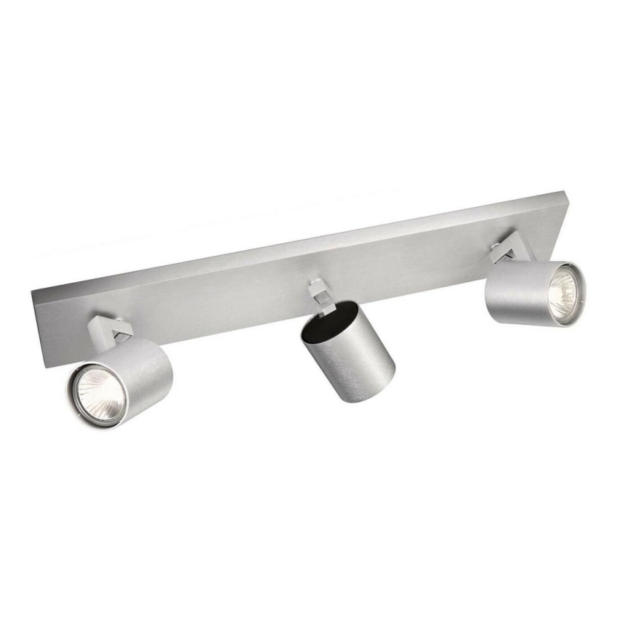 Philips - LED oprawa punktowa matowy chrom 3xGU10/20W/230V