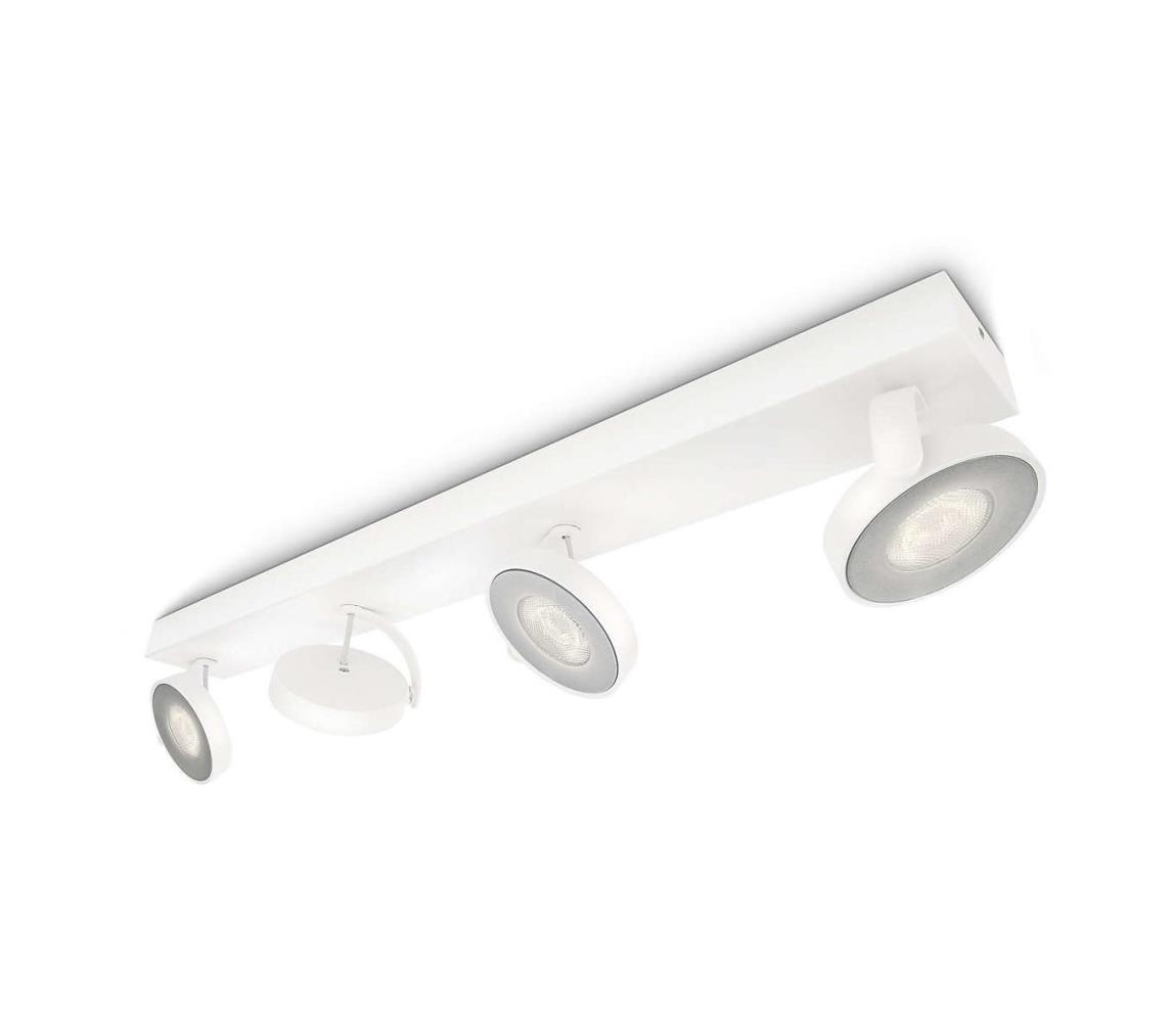 Philips 53174/31/16- Ściemnialne światło LED MYLIVING CLOCKWORK 4xLED/4,5W/230V