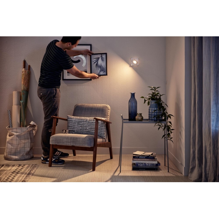 Philips 53190/48/P0 - LED Oświetlenie punktowe MYLIVING MILLENNIUM 1xLED/4,5W/230V