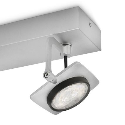 Philips 53192/48/16 - LED Ściemnialne oświetlenie punktowe MILLENNIUM 2xLED/4W/230V