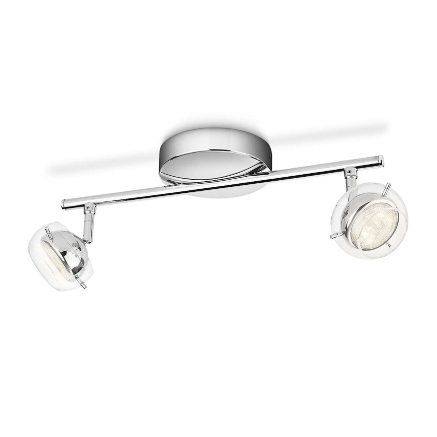 Philips 53222/11/16 - LED Reflektorek CYPRESS 2xHighPower LED/4W/230V