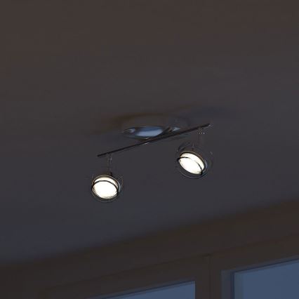 Philips 53222/11/16 - LED Reflektorek CYPRESS 2xHighPower LED/4W/230V