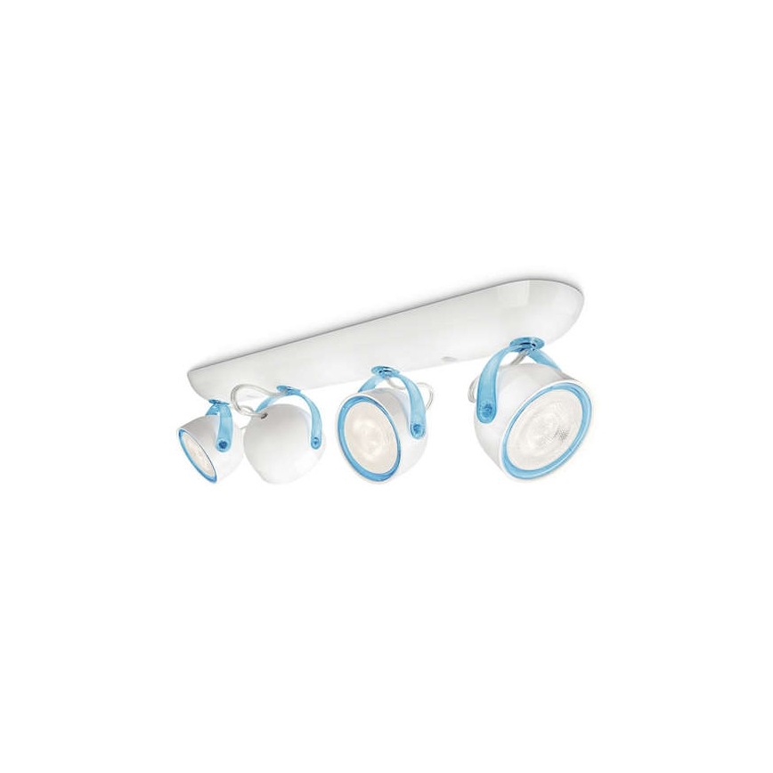 Philips 53234/35/16 - LED Oświetlenie punktowe MYLIVING DYNA 4xLED/3W/230V