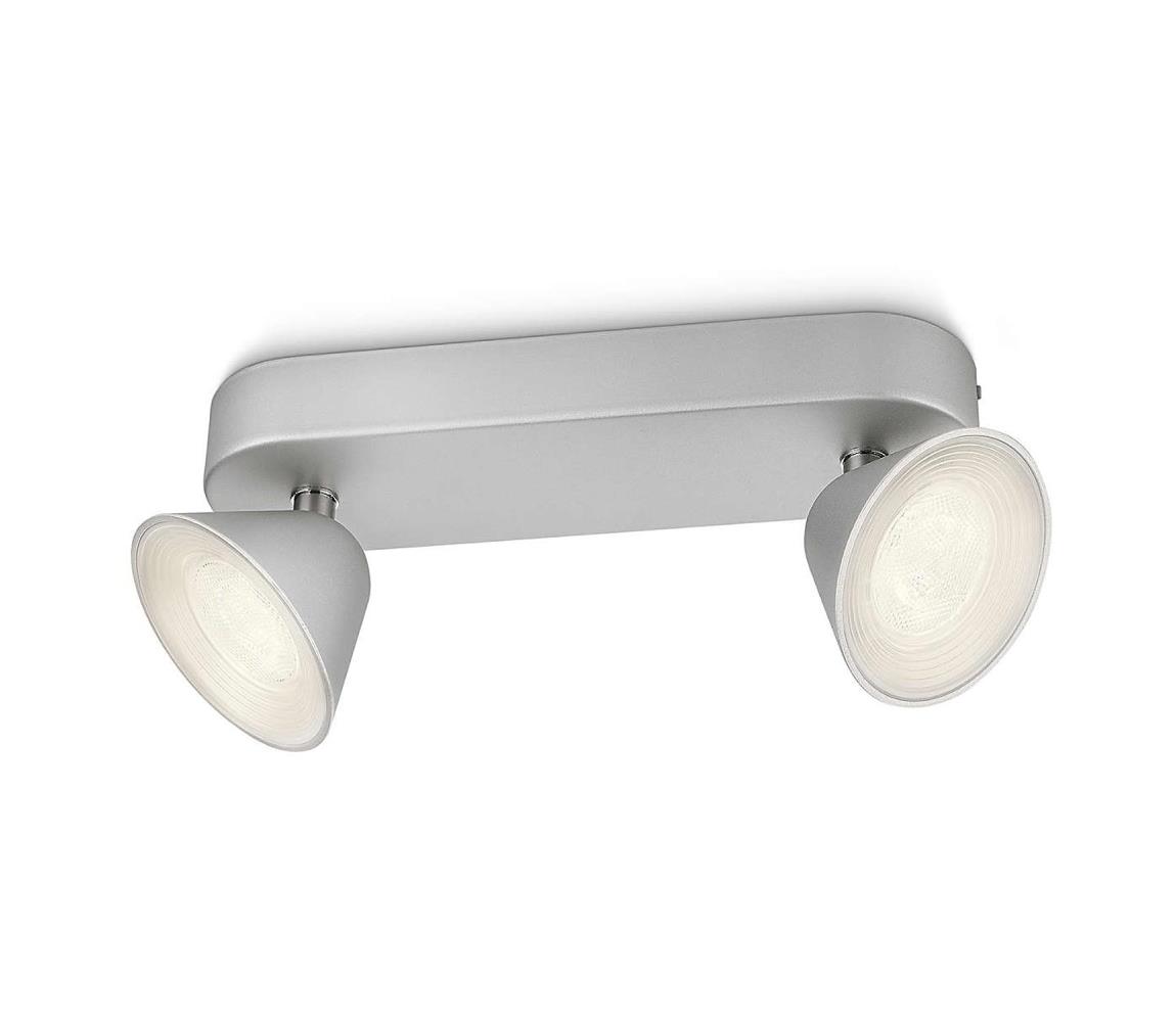 Philips 53282/48/16 - LED Reflektor punktowy TWEED 2xLED/3W/230V