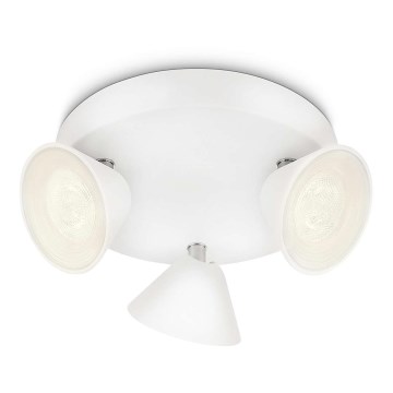 Philips 53289/31/16 - LED Oświetlenie punktowe TWEED 3xLED/3W/230V