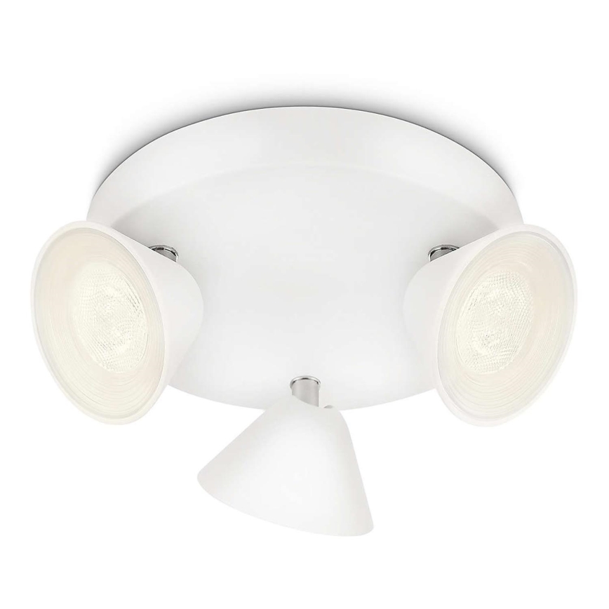 Philips 53289/31/16 - LED Oświetlenie punktowe TWEED 3xLED/3W/230V