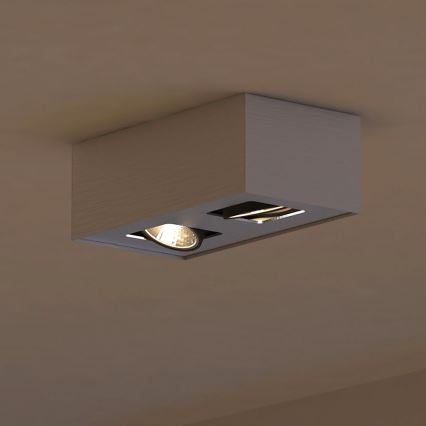 Philips 56232/48/PN - LED Oświetlenie punktowe TEMPO 2xGU10/6,5W/230V