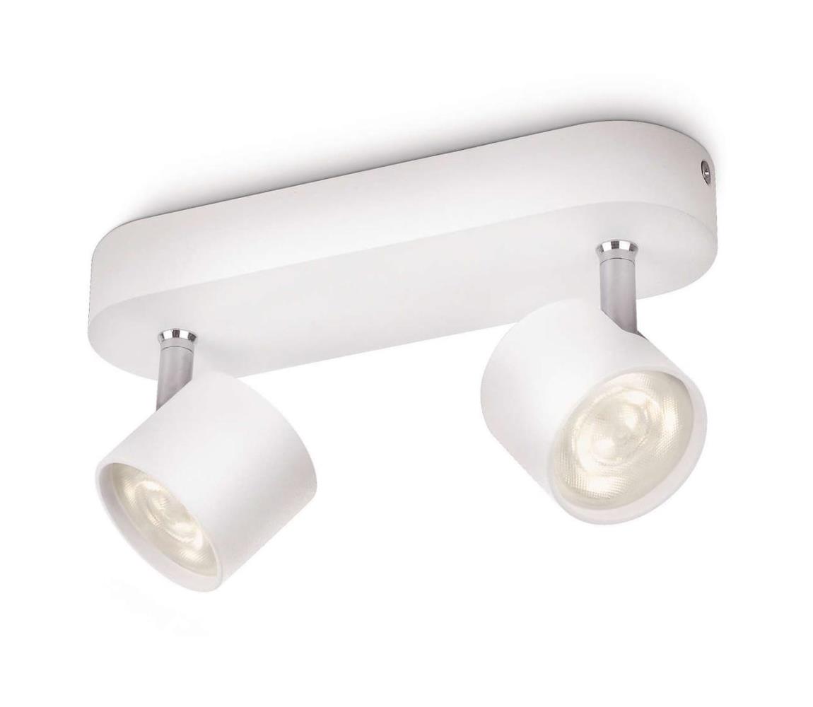 Philips 56242/31/16 - LED Oświetlenie punktowe ściemnialne STAR 2xLED/3W/230V