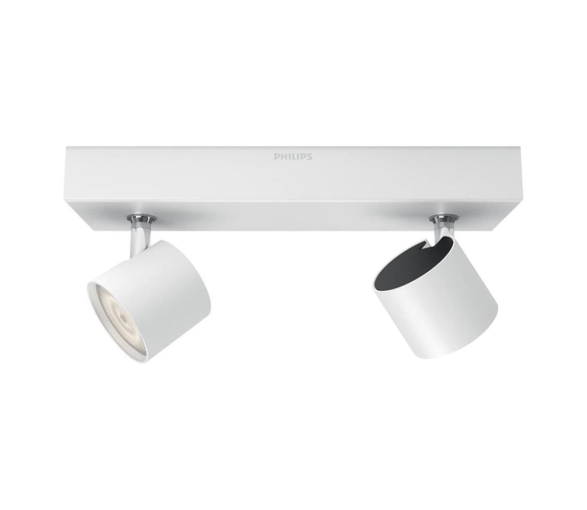 Philips 56242/31/P0 - LED Ściemnialne oświetlenie punktowe STAR 2xLED/4,5W/230V